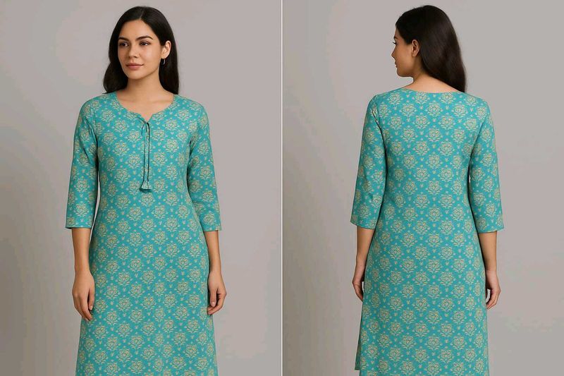 Elegant Printed Kurta
