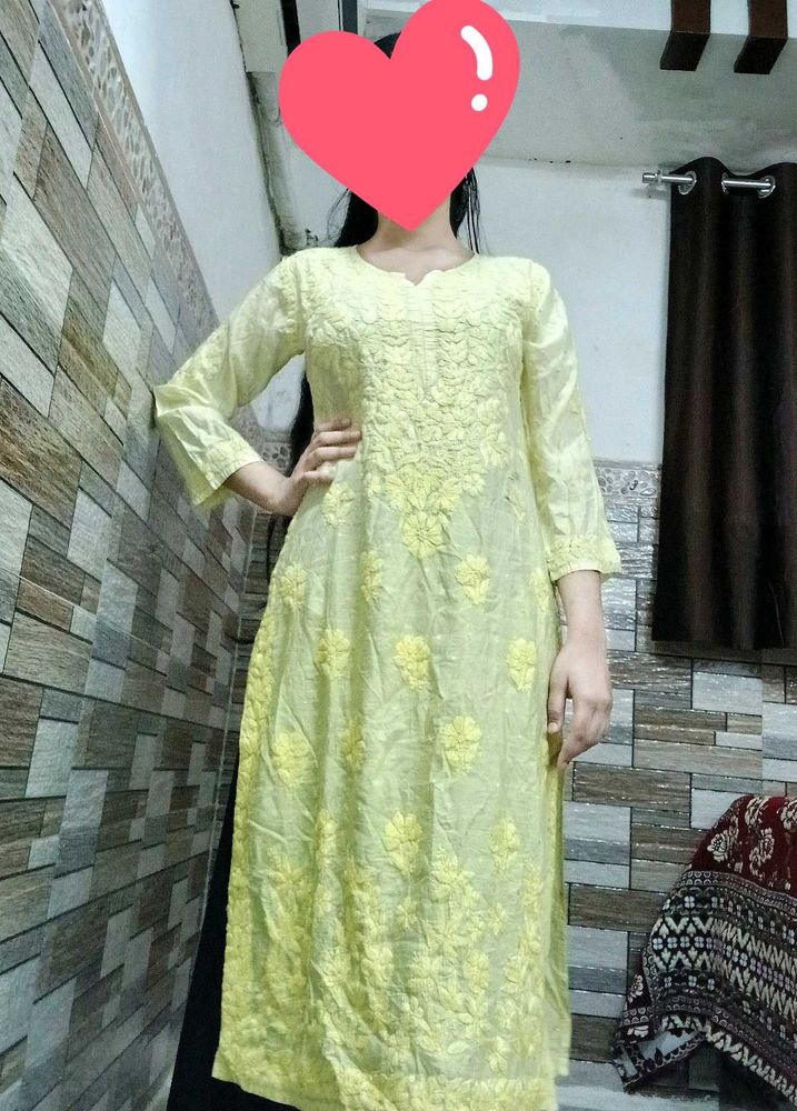 Original Lucknowi Chikankari kurta