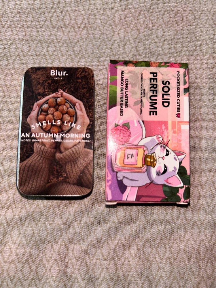 Blur Solid Perfume Smell Like An Autumn Morning