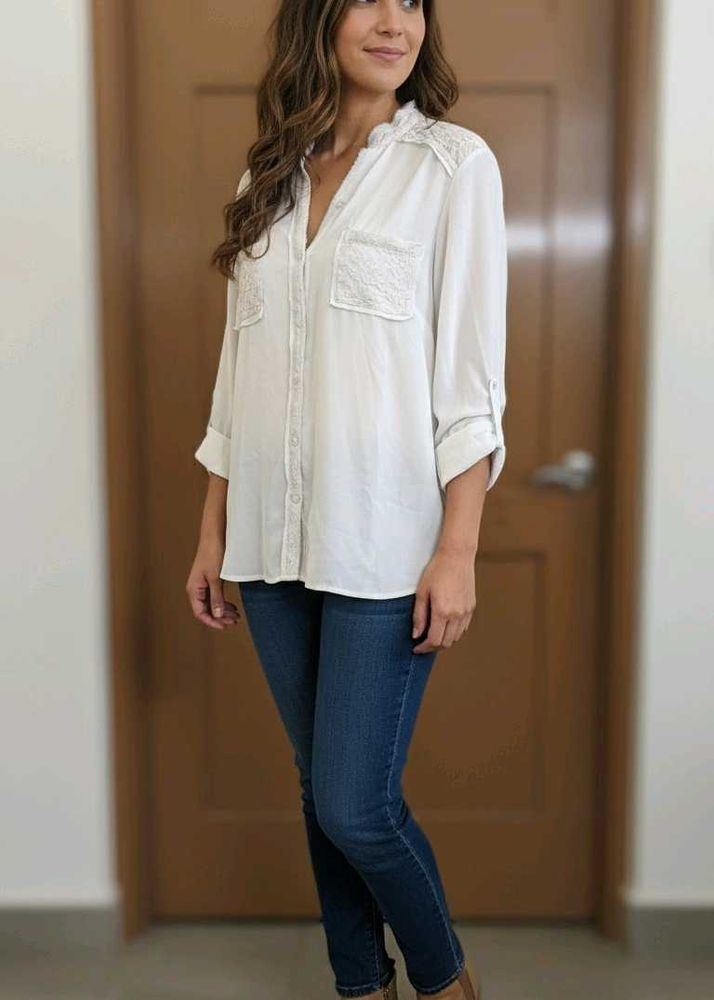 Indonesian Embroidered Top