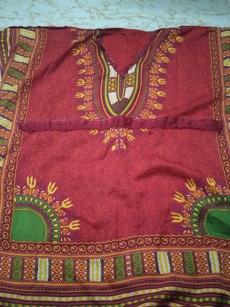 Dashiki Caftan Dress
