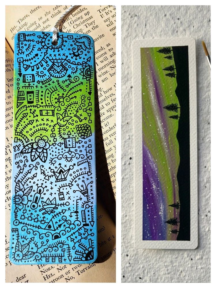 Handmade Bookmarks Combo 2