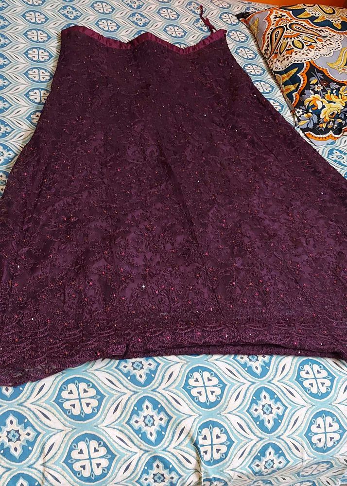 Designer Purple Lehenga Choli