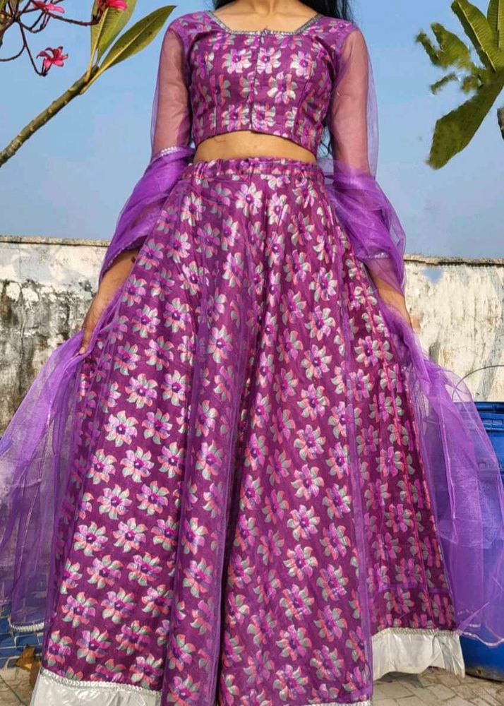 Purple Boutique Lehenga