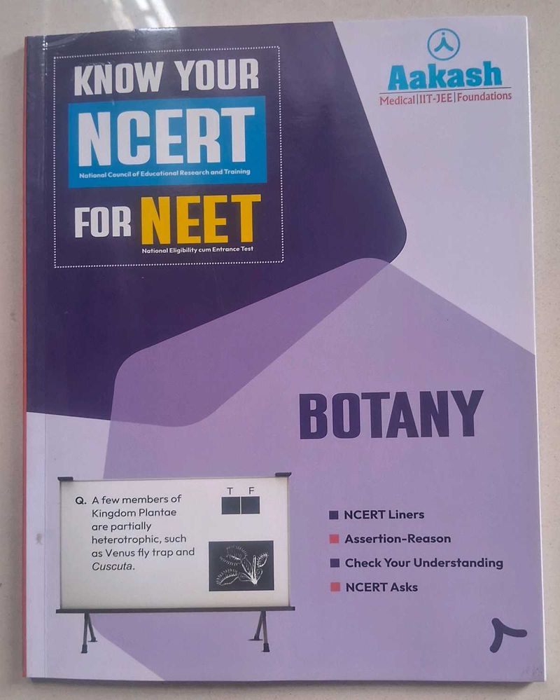Aakash Module (Know Your NCERT) Botany