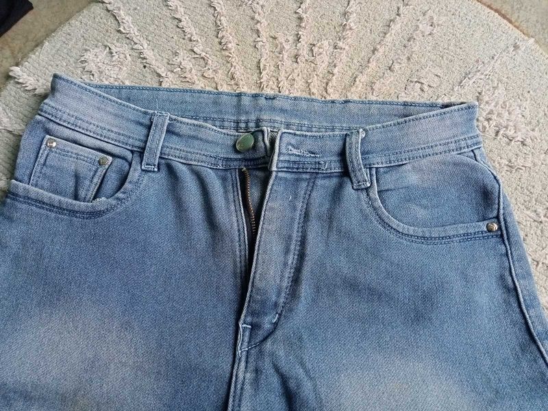 Light Wash Denim Jeans