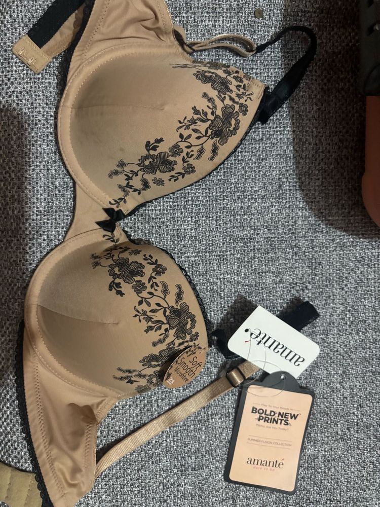 Amante Floral Bra - Size 36B