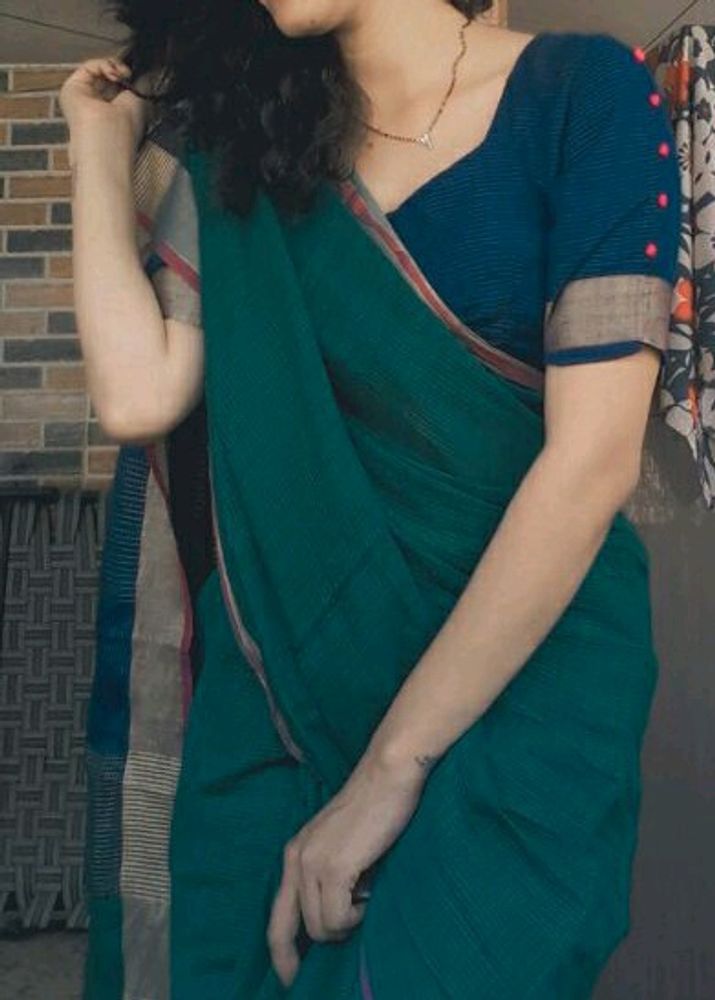 Rama Colour Saree
