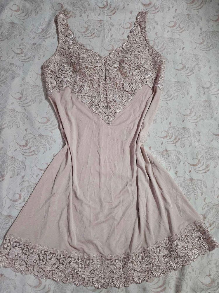 Lace Trim Chemise