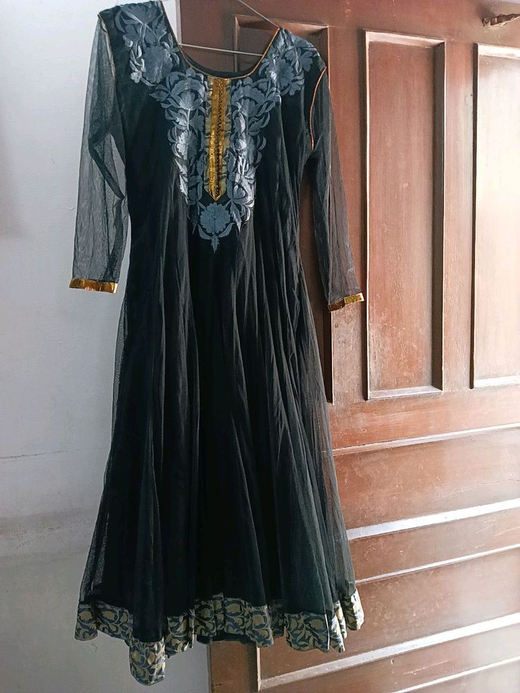 Black Anarkali Suit