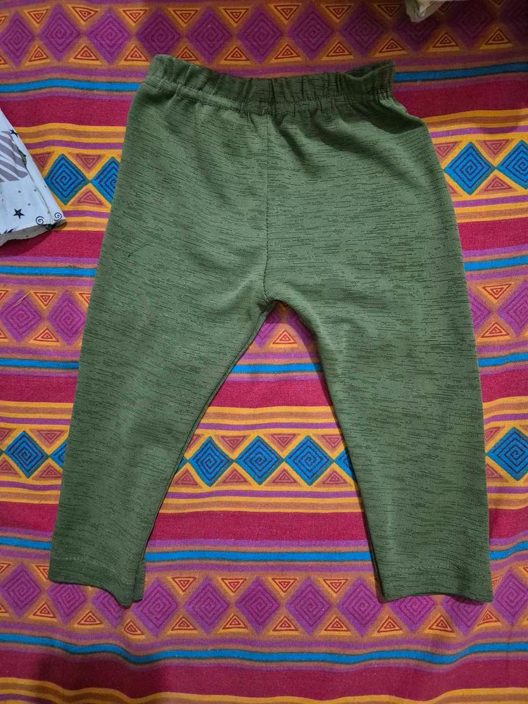 Green Knit Pants