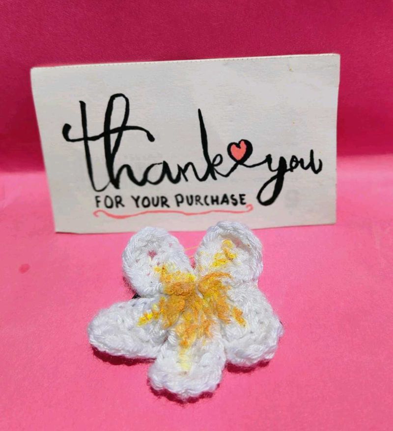 Crochet Hair Clip