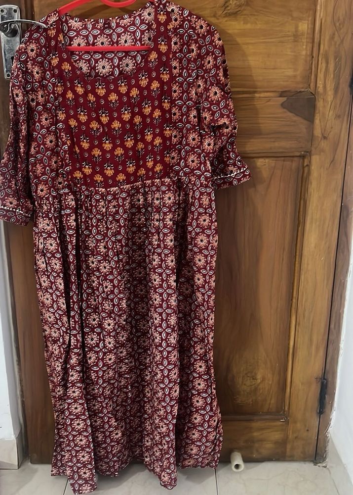 Floral Print Casual Dress