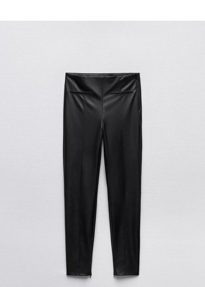 Zara Faux Leather Leggings