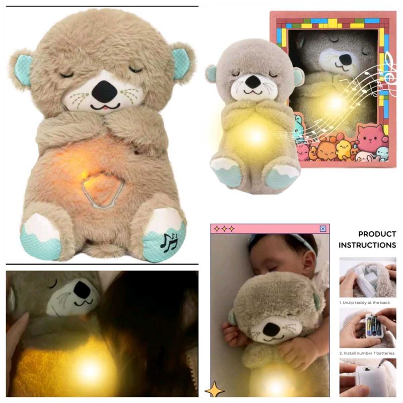 *Breathing teddy*