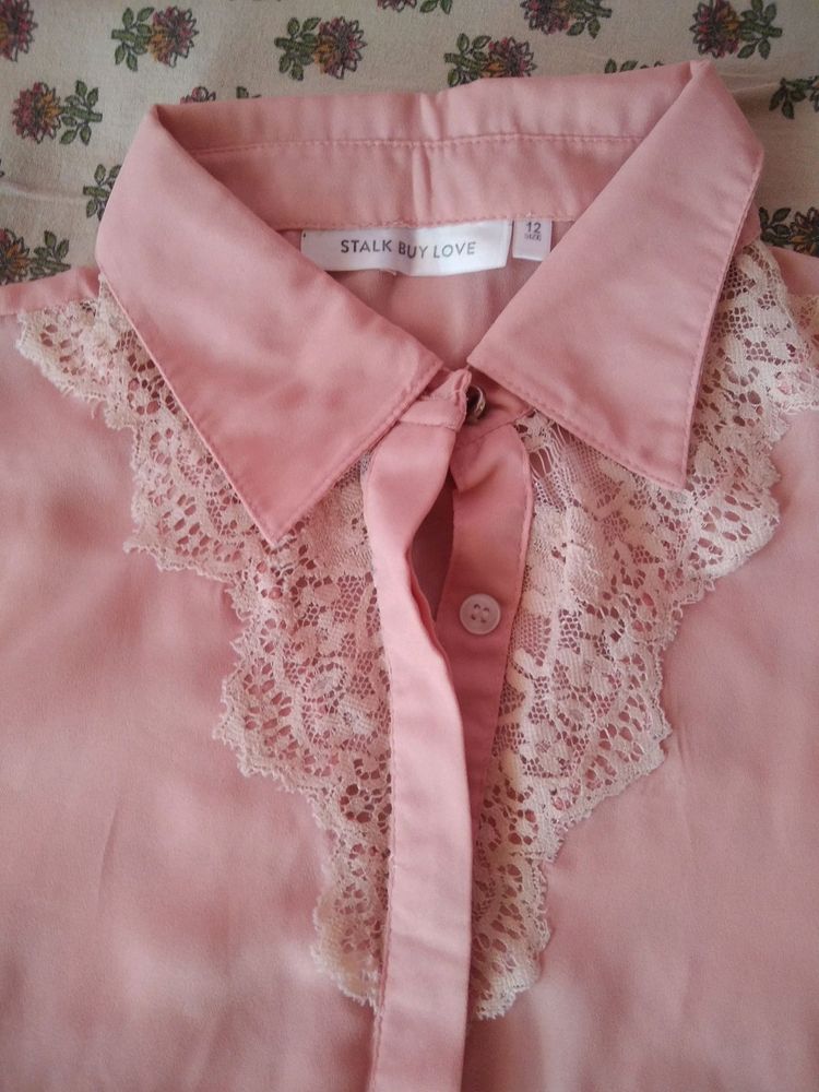 PEACH HUED SHIRT FROM STALK BUY LOVE