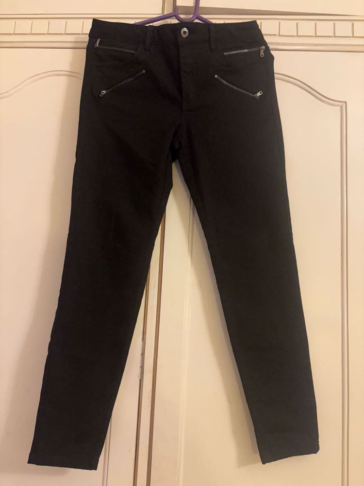 ZARA Black Western Jeans for Women