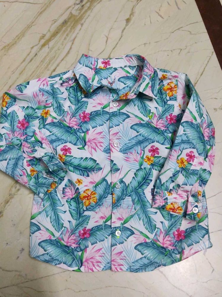 Tropical Print Shirt