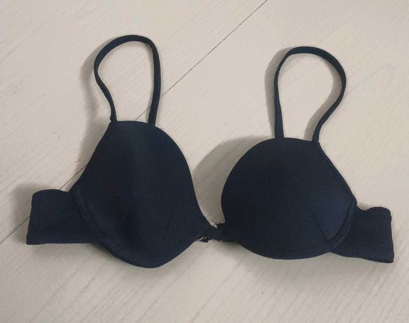 Black Branded Bra
