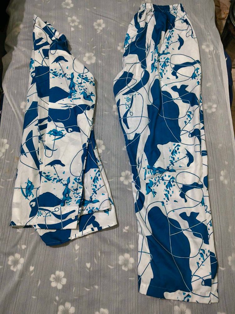 Abstract Print Pyjama Set 2