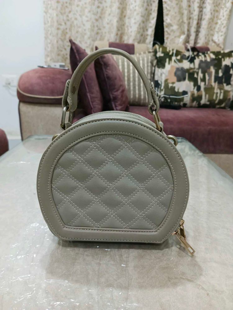 Grey Hand Bag