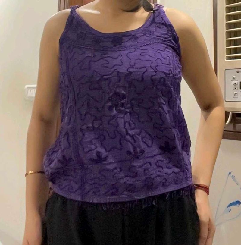 Purple Tank Top