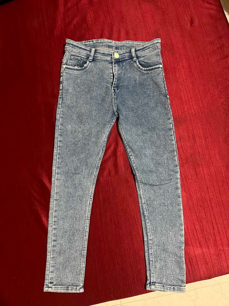 Stylish Blue Denim Jeans