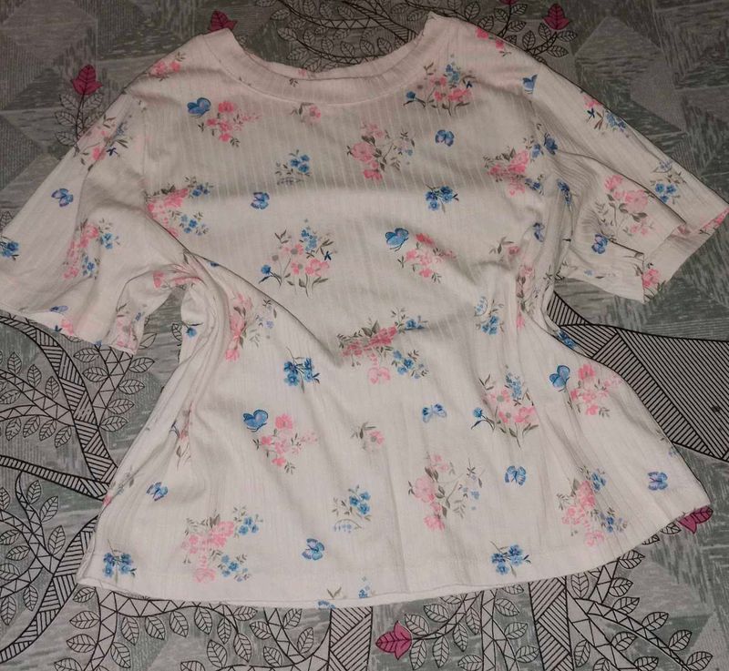 Floral Print Top