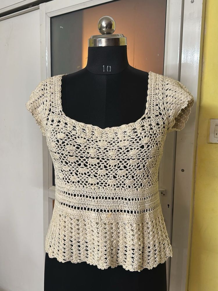 Beautiful Crochet Knit Top