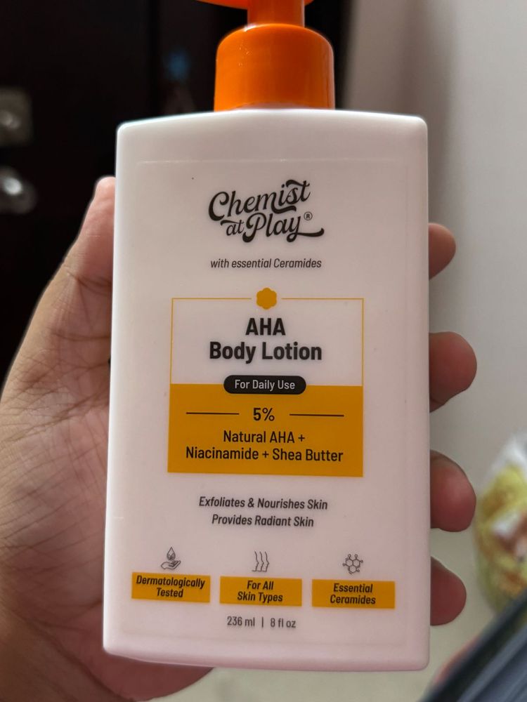 Body lotion