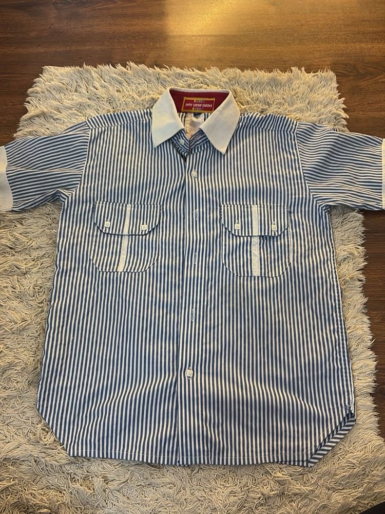 Striped Short Sleeve Shirt