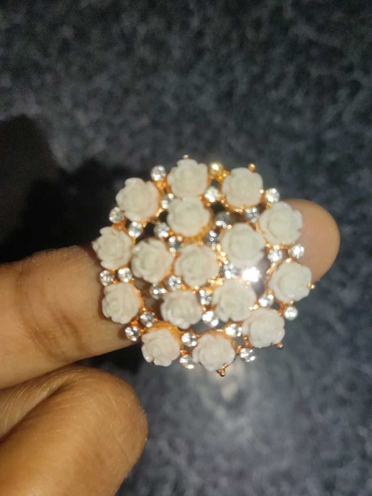 Floral Statement Ring