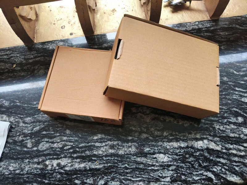 Two Cardboard Boxes