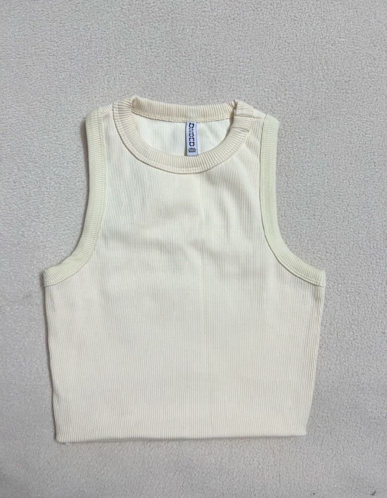 Beige H&amp;M Tank Top
