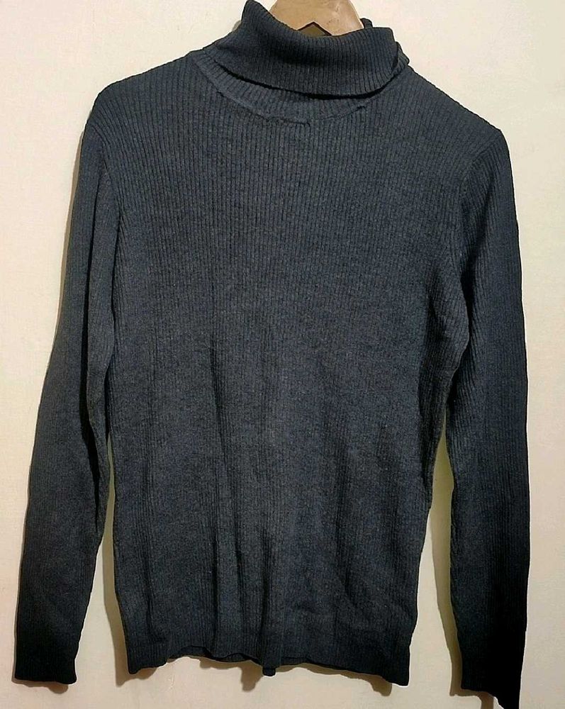 Dark Grey Highneck For Girl Or Women 34 Bust