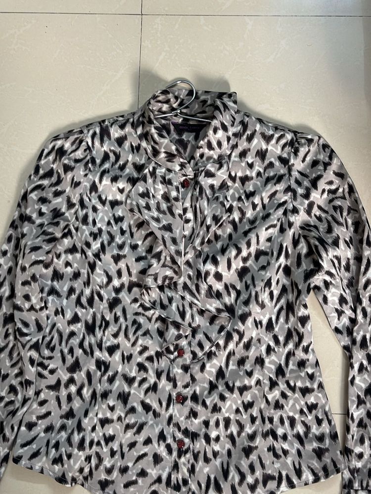 Olivia Lauren Printed Shirted