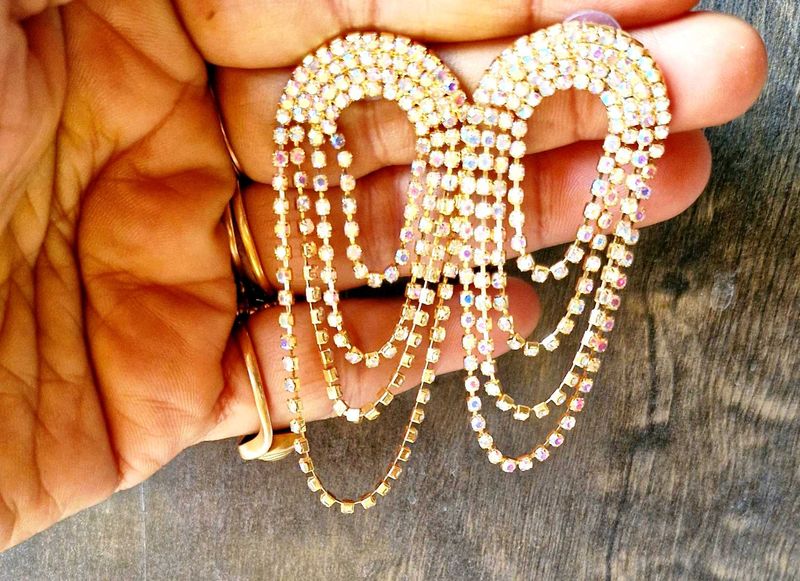 Sparkling Dangle Earrings