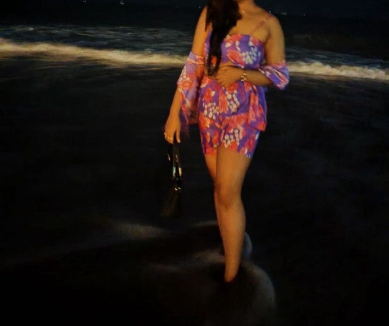 Floral Beach Romper