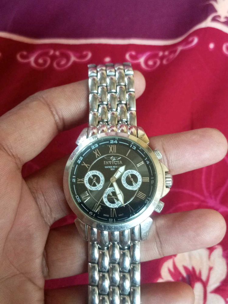 Invicta Men&#39;s Original Roman Numbers Multifunction