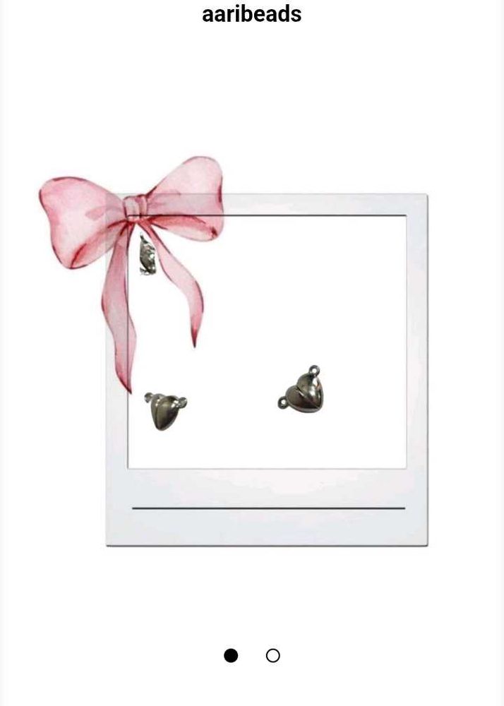 magnetic heart charms