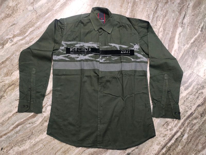 Dark Green Shirt