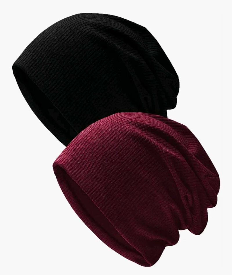 Beanie Hats - 2 Pack 🖤♥️