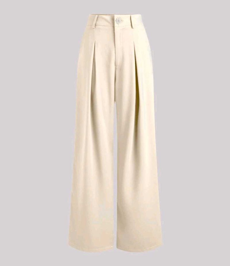 SALE!!! Beige Cropped Trousers