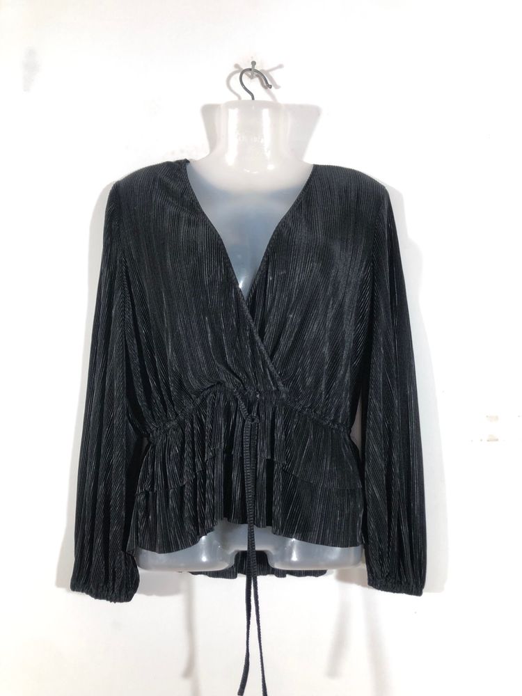 Zara Black Casual Top(Women’s)