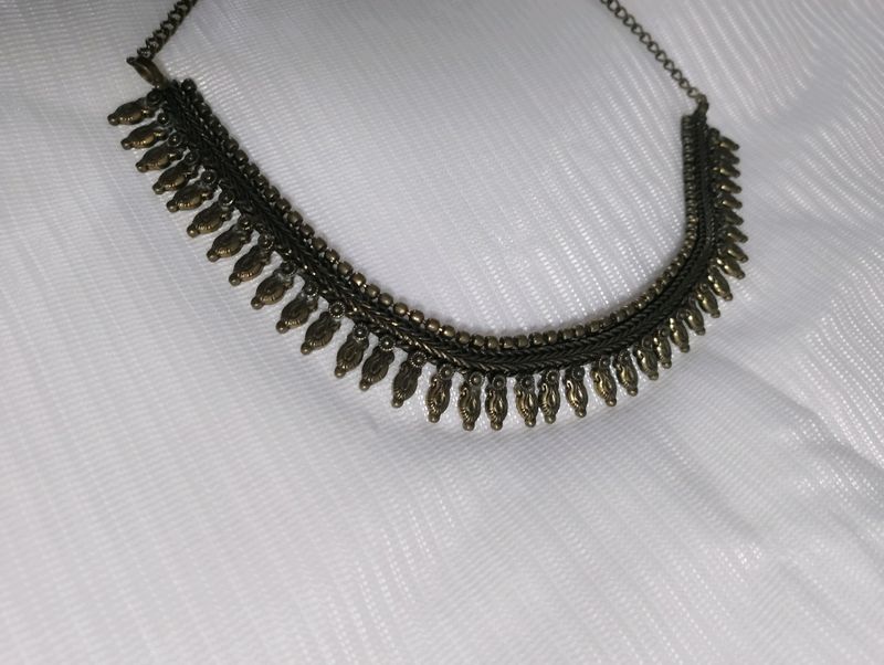 Black Metal Necklace