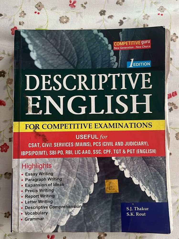 Descriptive ENGLISH