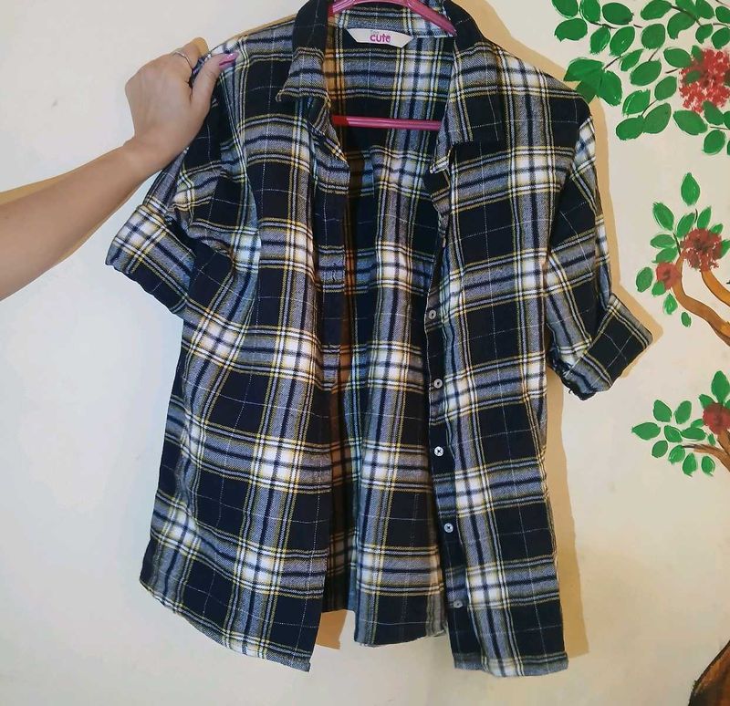 Cute Plaid Flannel Shirt