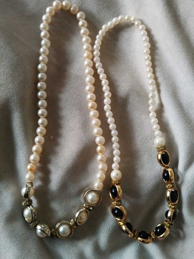Pearl Necklace Set