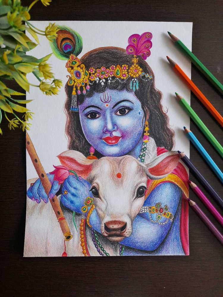 Krishna Drawing