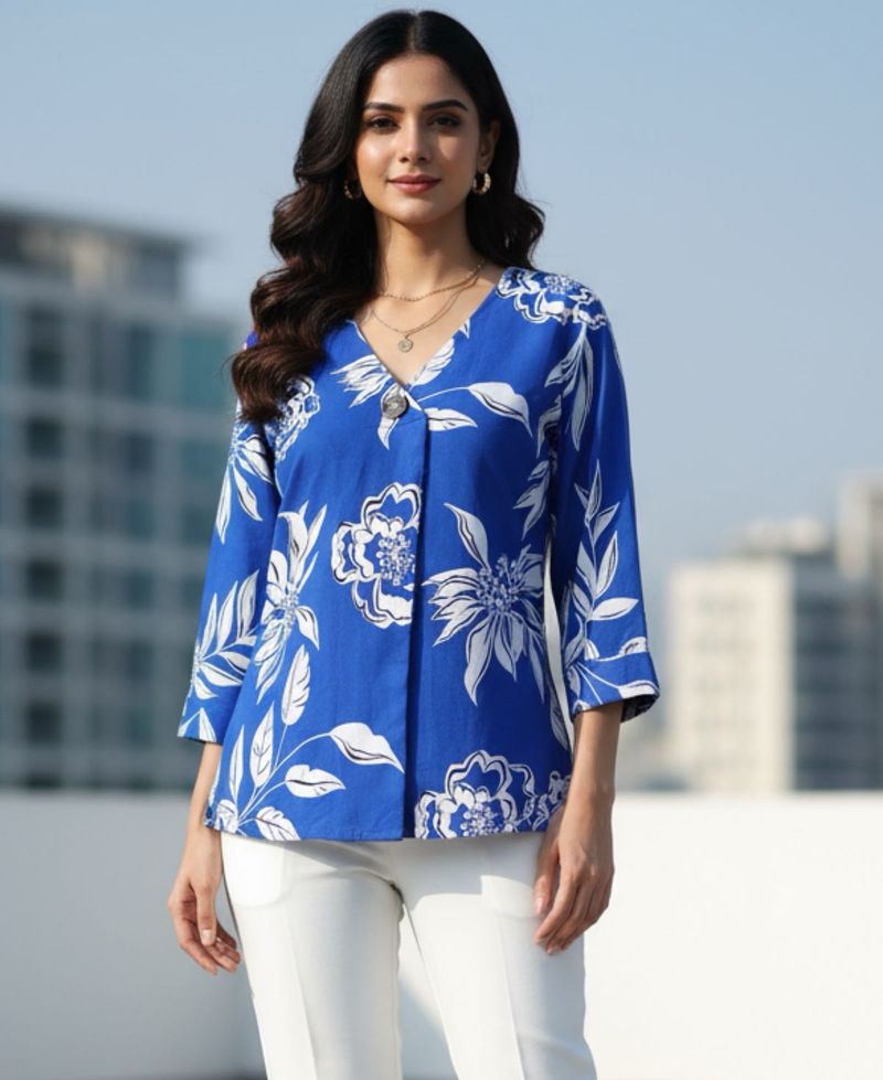 Floral Print Top